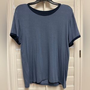 Abercrombie Blue Essentials Short Sleeve Tee - Size S